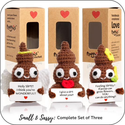 Small & Sassy Variety Set of Three Bundle ( Buy 2 Get 1 Free )
