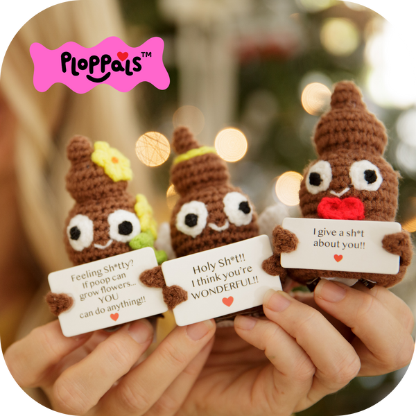 Small & Sassy Ploppals: Crochet Affirmations for Life’s Messy Moments