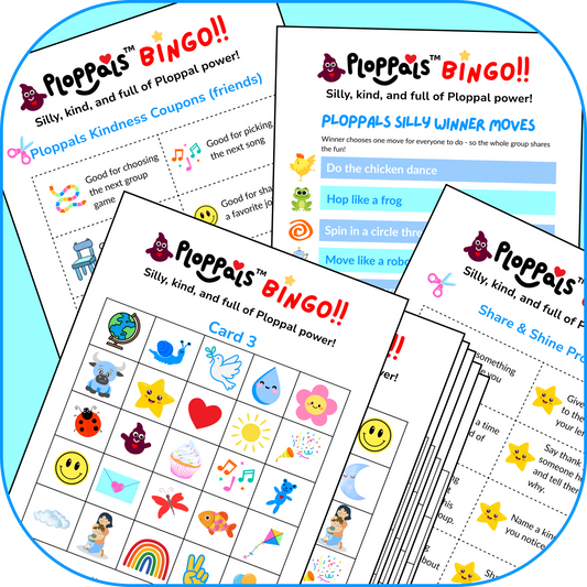 "What Is Ploppals Bingo?” A Free Printable Game to Spark Laughter & Love