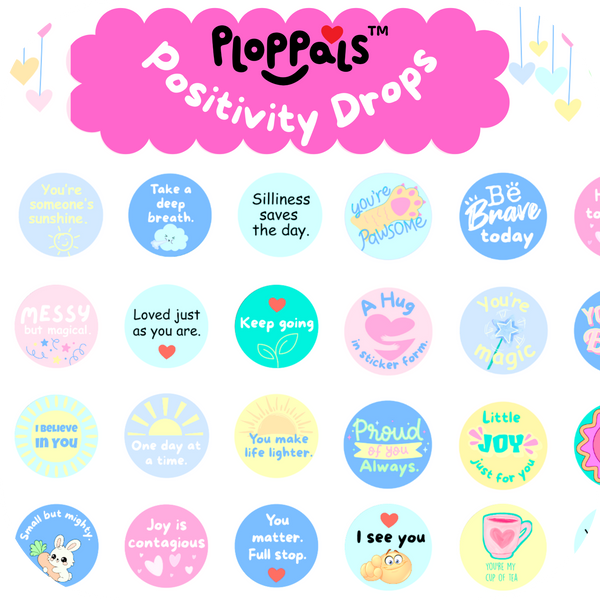 Sticker Joy: Free Printable Positivity Stickers to Spread Confidence & Connection