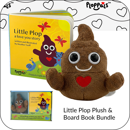 Little Plop Plush with the Board Book
