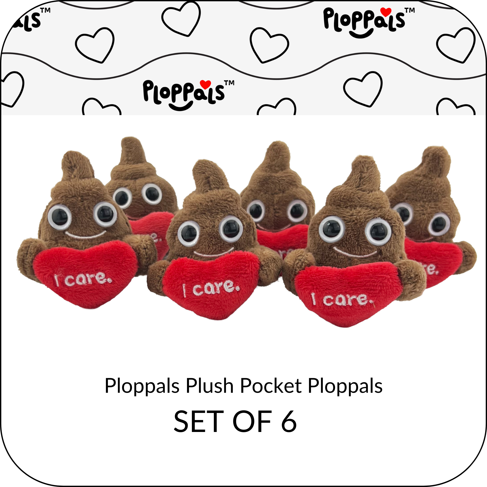 Pocket Ploppal - Set of 6 – Ploppals