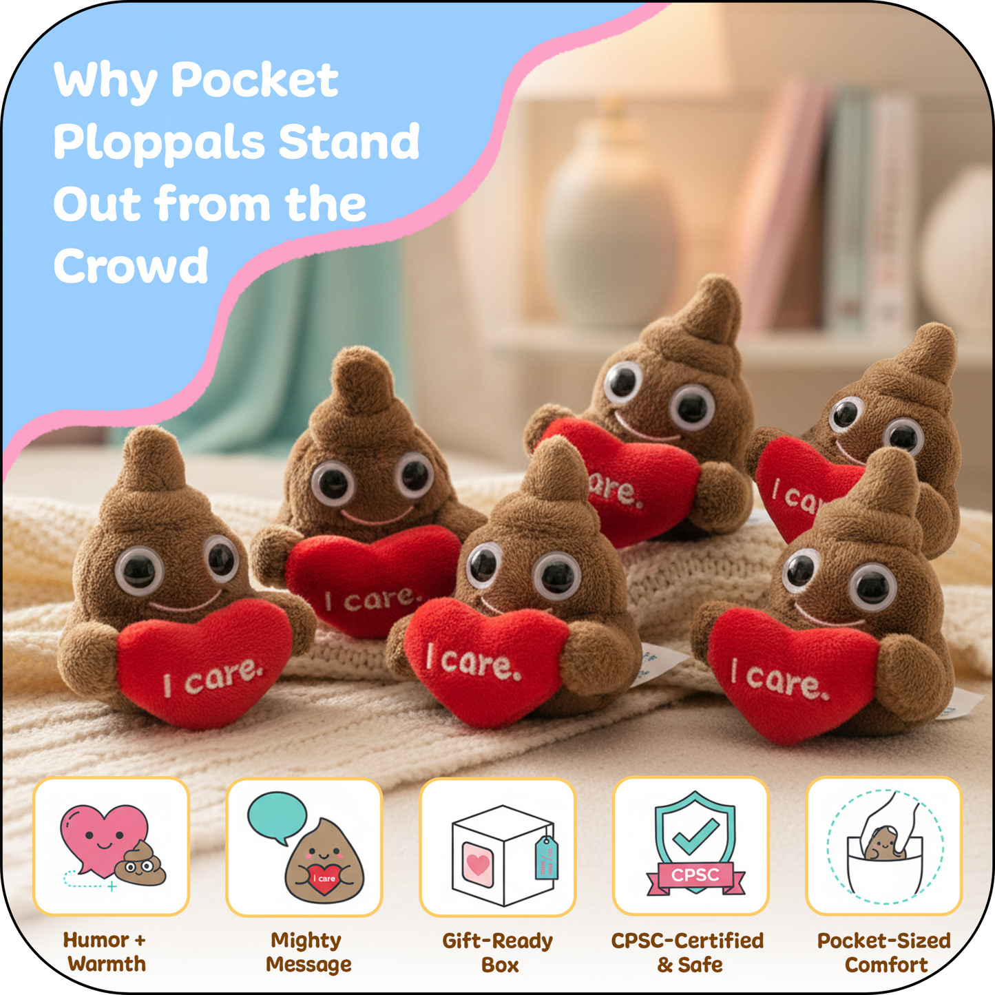 Pocket Ploppal - Set of 6