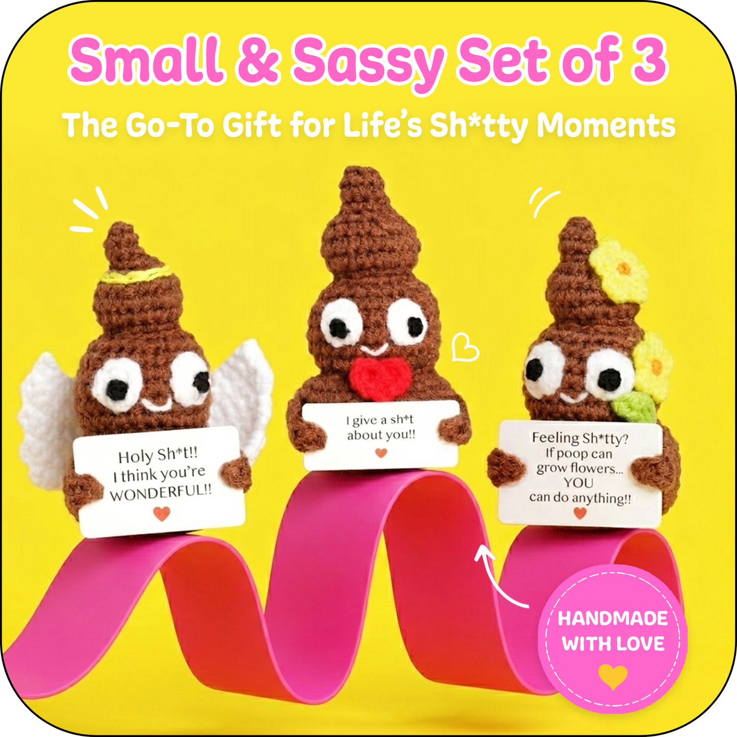 Small & Sassy Variety Set of Three Bundle ( Buy 2 Get 1 Free )