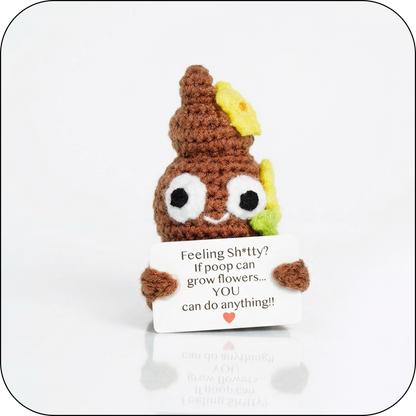 Small & Sassy Emotional Support Crochet Flower Ploppal