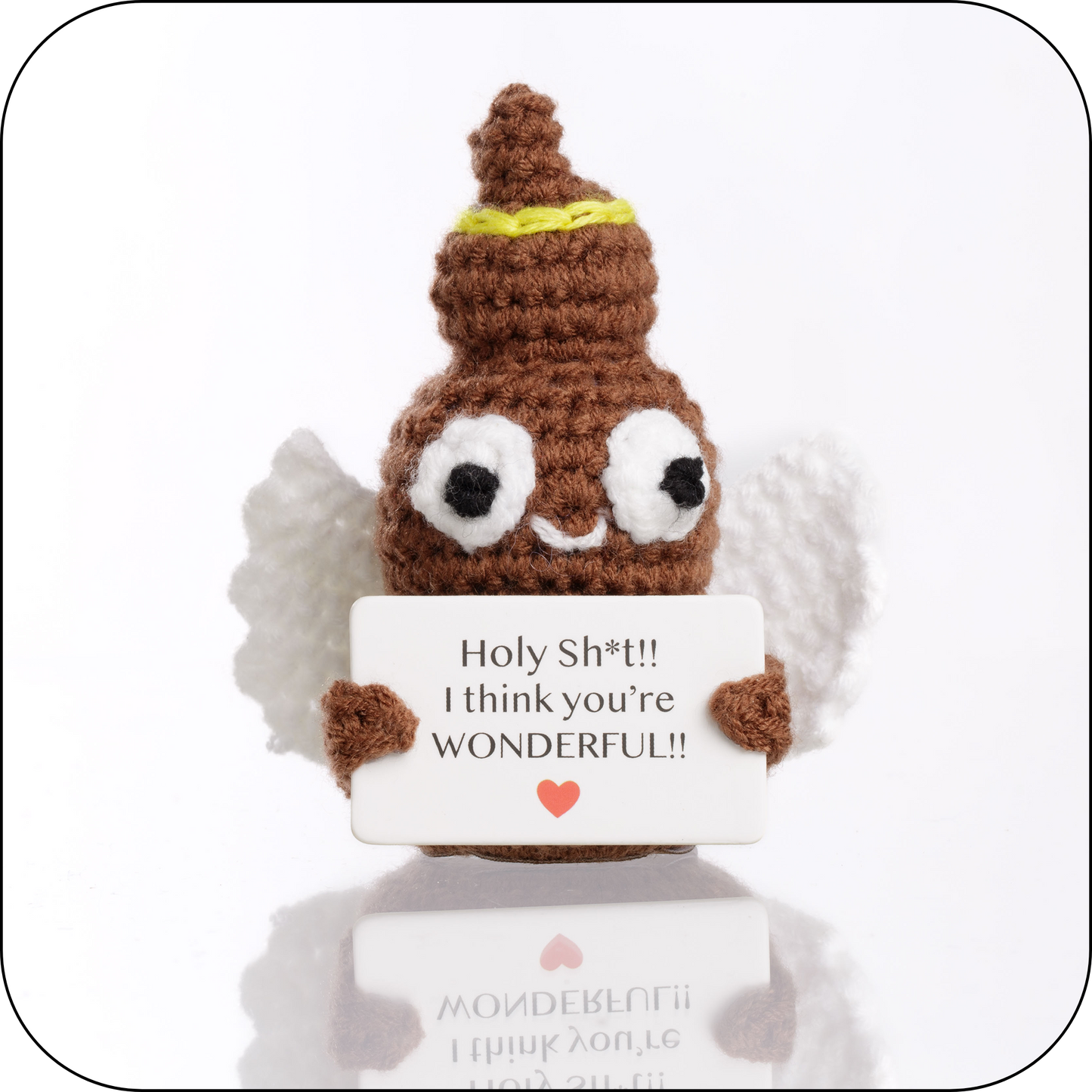 Small & Sassy Emotional Support Crochet Holy Ploppal