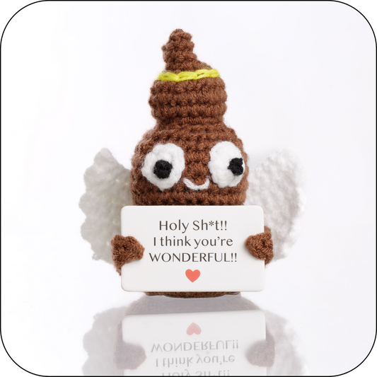 Small & Sassy Emotional Support Crochet Holy Ploppal