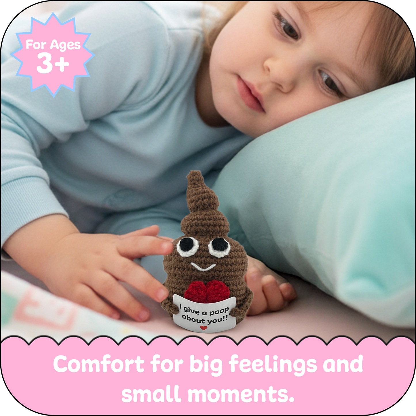 Comfort Cozy Line Set of Three Heart Bundle (By 2 Get 1 Free)